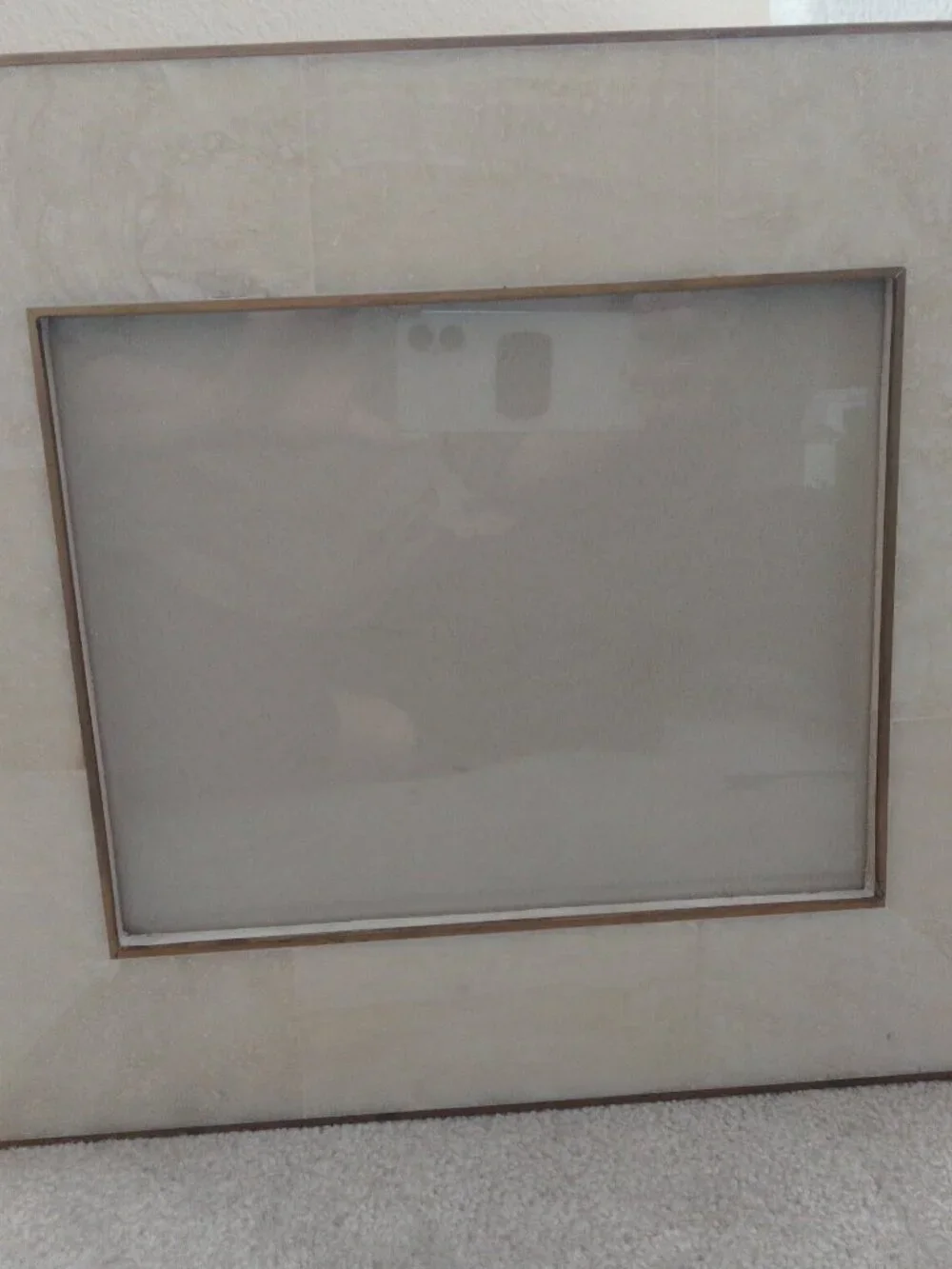 Williams Sonoma Stone Picture Frame For 8x10 Picture